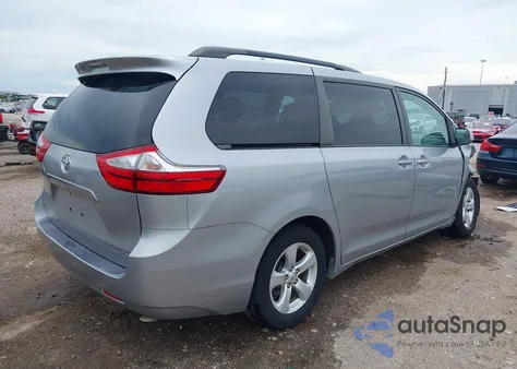 2015 Toyota Sienna Le 7 Passenger/Le 8 Passenger from USA, damaged, VIN 5TDKK3DC0FS570160